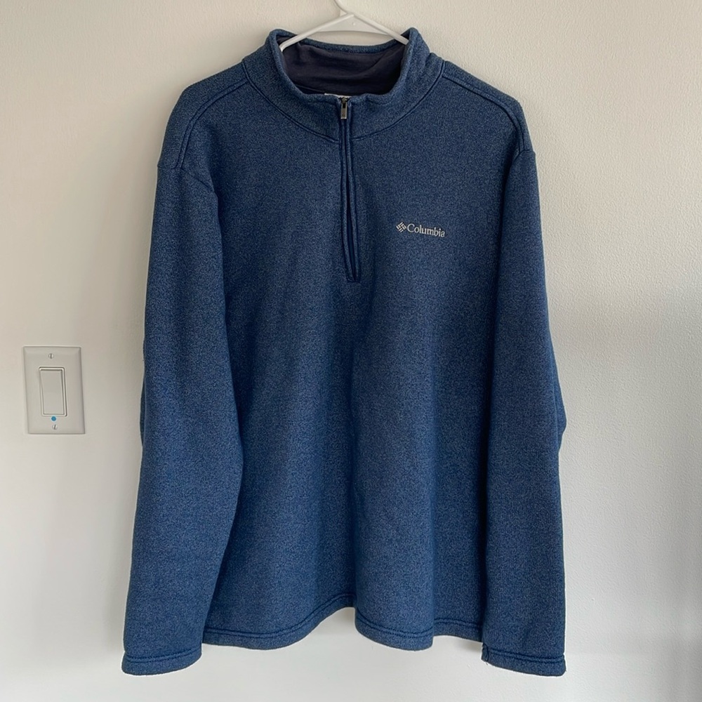 Men’s Columbia Quarter-Zip Fleece Pullover